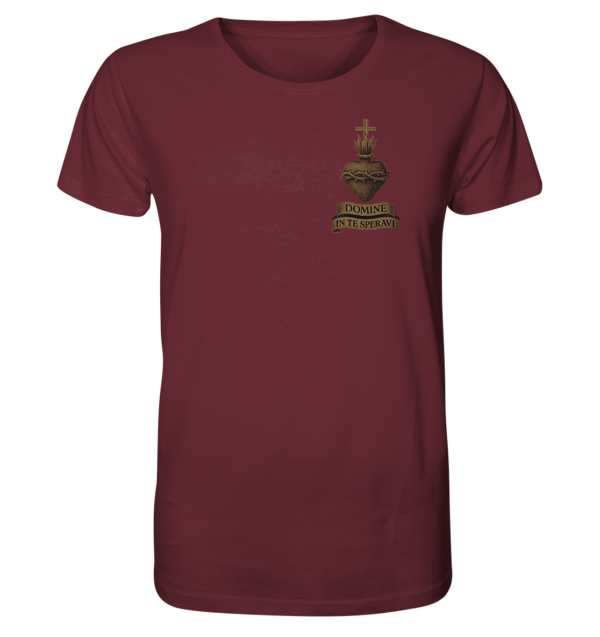 Domine In Te Speravi - Domine Memento Mei - Organic Shirt - Image 5