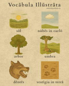 Illustrated Vocabulary Familia Romana Chapter 09