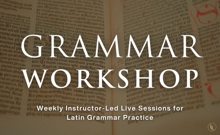 Latin Grammar Workshop
