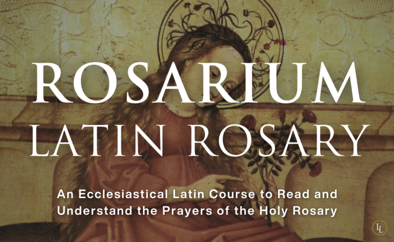 Rosarium: Latin Rosary