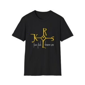 Karolus Monogram T-Shirt – Charlemagne Imperial Symbol Medieval Tee